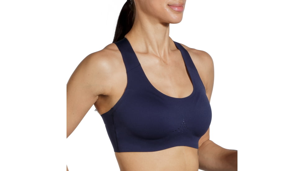 Brooks Dare Crossback Run Bra 2.0 - Womens, Navy, 36CD, 350084451.036CD