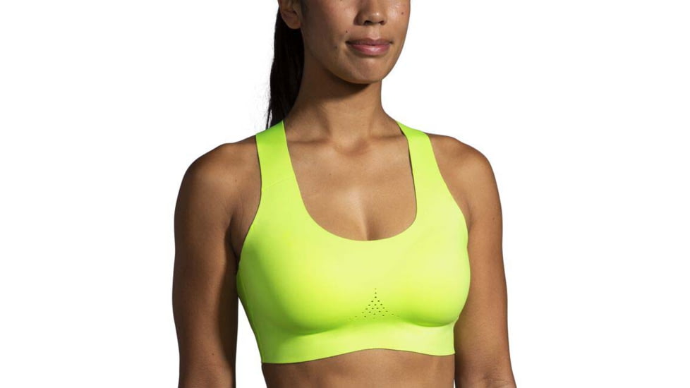 Brooks Dare Crossback Run Bra 2.0 - Womens, Nightlife/Asphalt, 38AB, 350084329.038AB