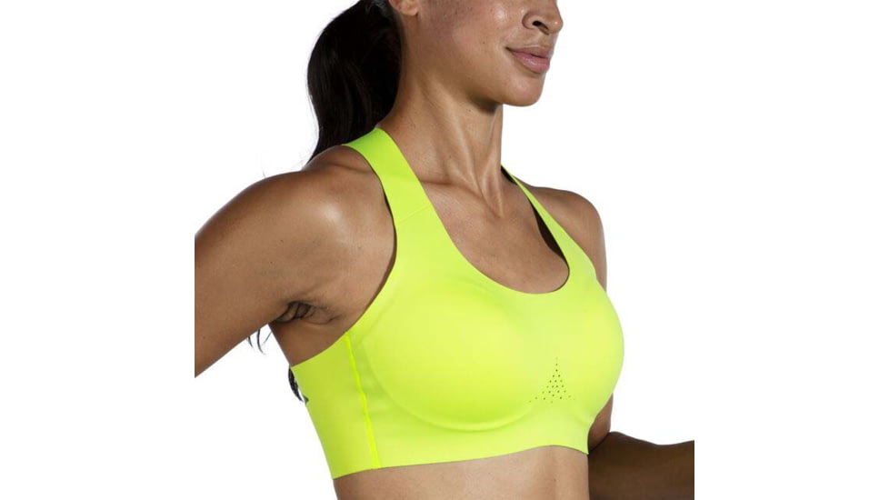 Brooks Dare Crossback Run Bra 2.0 - Womens, Nightlife/Asphalt, 38AB, 350084329.038AB