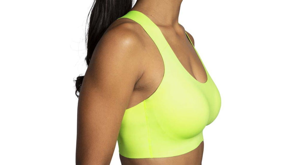 Brooks Dare Crossback Run Bra 2.0 - Womens, Nightlife/Asphalt, 38AB, 350084329.038AB