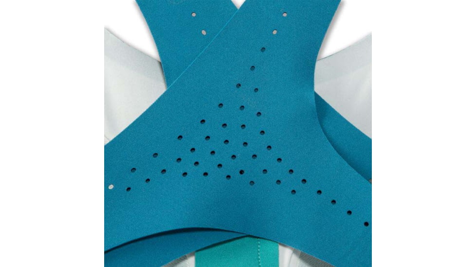 Brooks Dare Zip Run Bra 2.0 - Womens, Nile Green/Lagoon/Light Mint, 34DE, 350083369.034DE