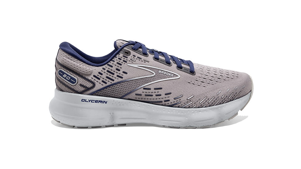Brooks Divide 3 Running Shoes - Mens, Alloy/Grey/Blue Depths, 7.5, 1103821D070.075
