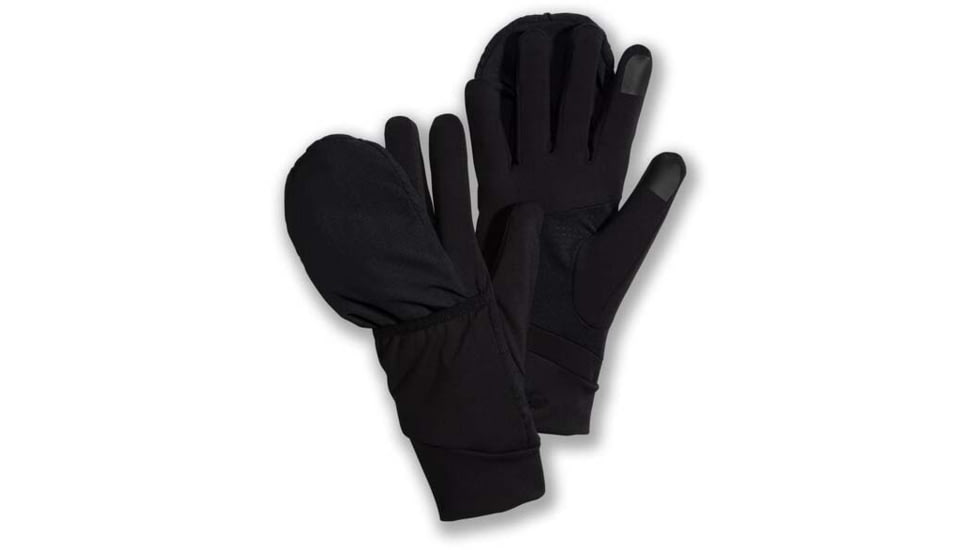 Brooks Draft Hybrid Glove, Black, XL, 280437001.040