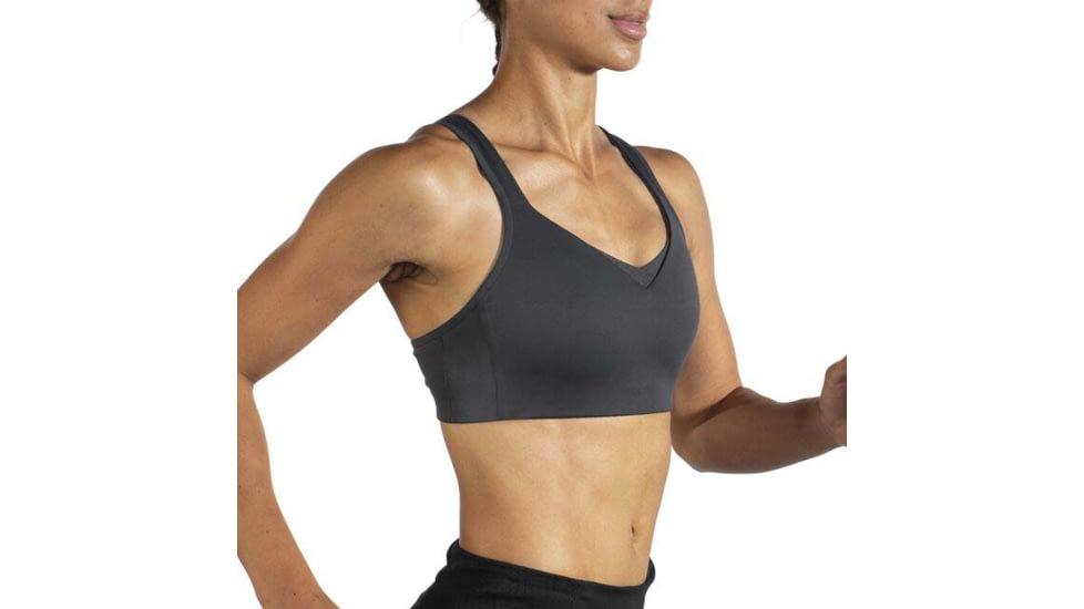 Brooks Drive Convertible Run Bra - Womens, Asphalt, 36C, 350081081.0361C