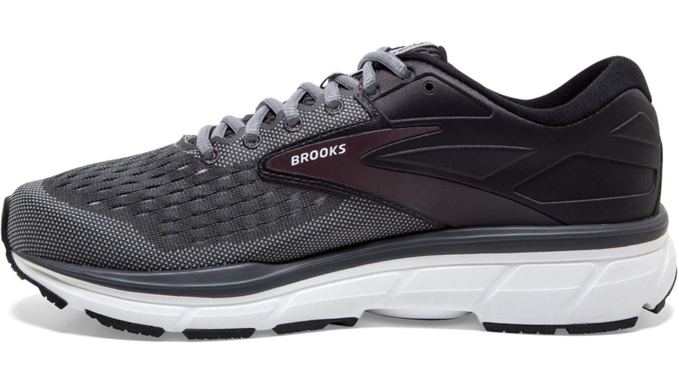 Brooks Dyad 11 Running Shoes - Mens, Medium, Blackened Pearl/Alloy/Red, 13.0, 1103231D031.130