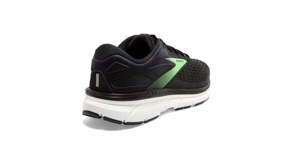 Brooks Dyad 11 Running Shoes - Womens, Extra Wide, Black/Ebony/Green, 7.5, 1203122E082.075