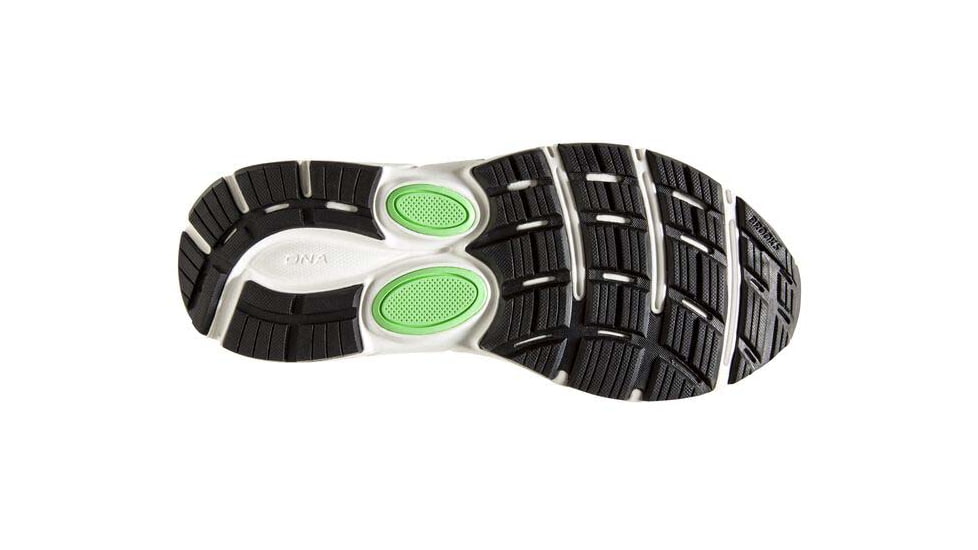 Brooks Dyad 11 Running Shoes - Womens, Extra Wide, Black/Ebony/Green, 7.5, 1203122E082.075