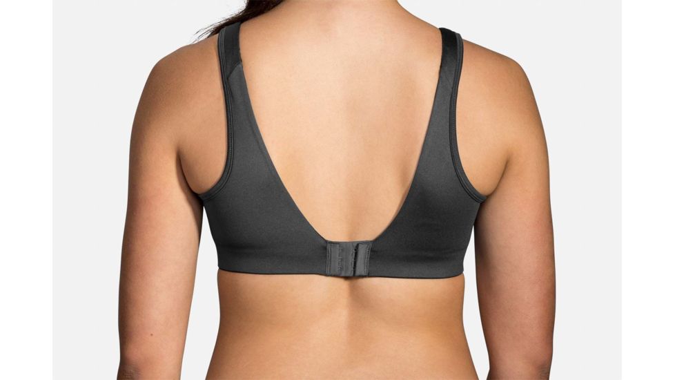 Brooks Fiona Bra - Womens, Black/Asphalt, 32-D, 350064019.0321D