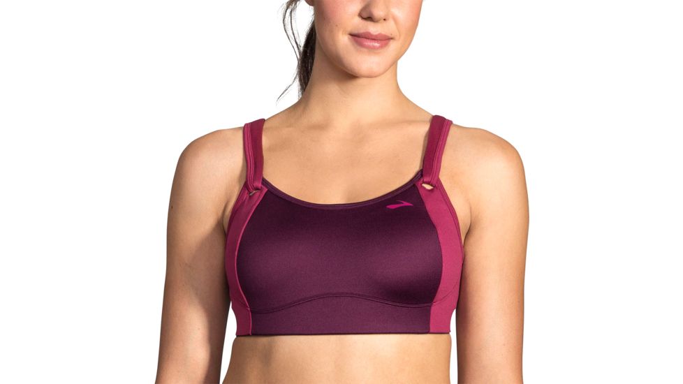 Brooks Fiona Bra - Womens, Iris/Plum, 32-B, 350064568.0321B