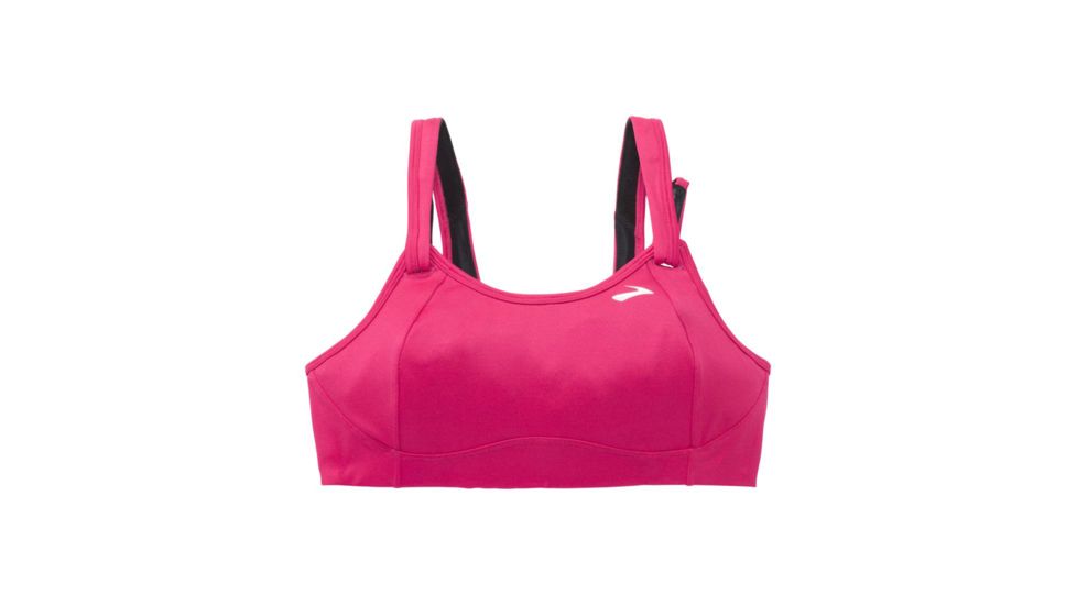 Brooks Fiona Sports Bra, Dahlia, 34 D, 350064689.0341D