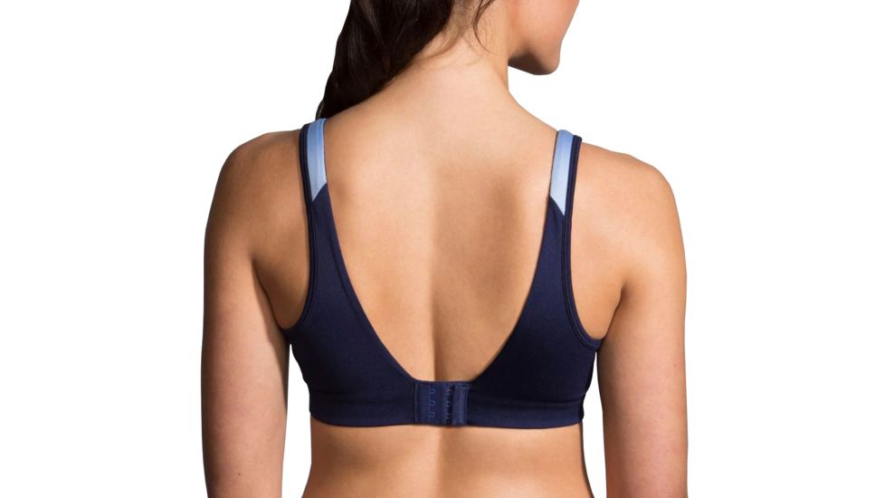 Brooks Fiona Sports Bra, Seaglass/Navy, 36 C, 350064440.0321C