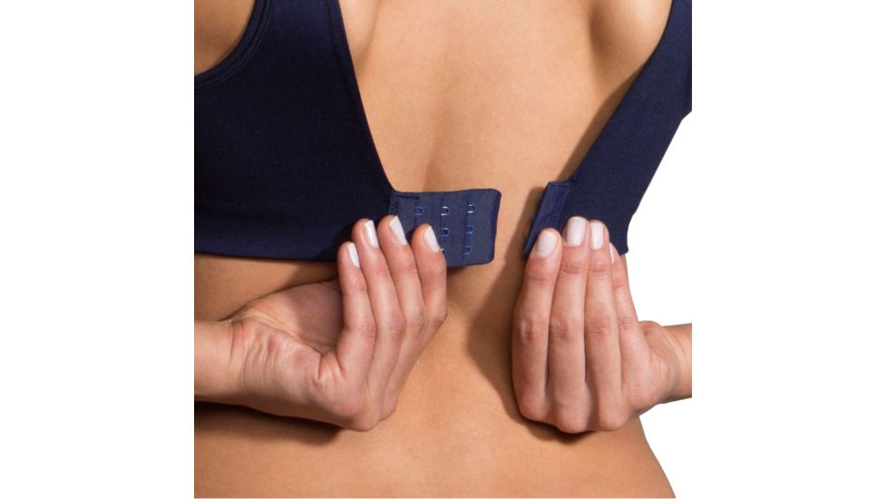 Brooks Fiona Sports Bra, Seaglass/Navy, 36 C, 350064440.0321C