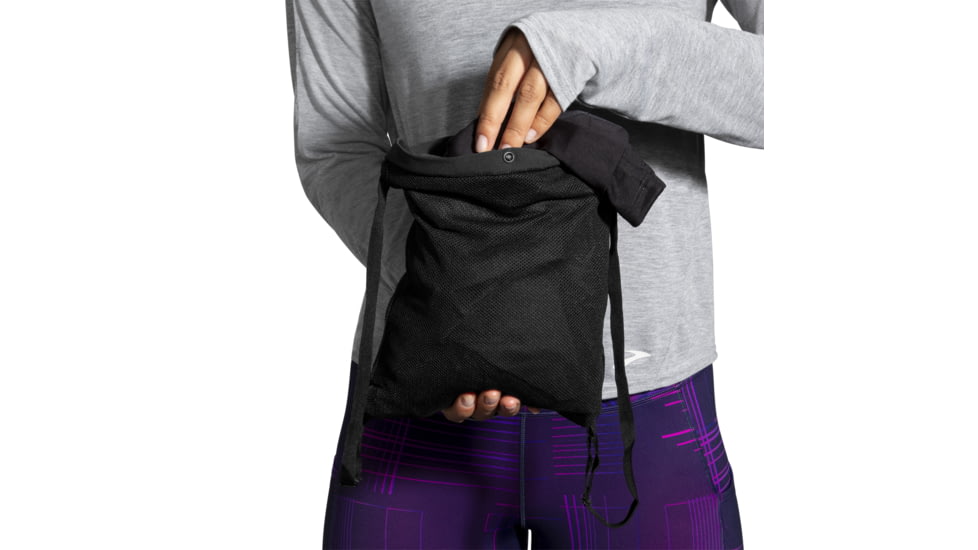Brooks Fusion Hybrid Jacket - Women's, Medium, Black, 221499001.030