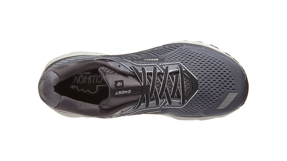 Brooks Ghost 12 - Mens, Black/Pearl/Oyster, Medium, 8.5, 1103161D075.085