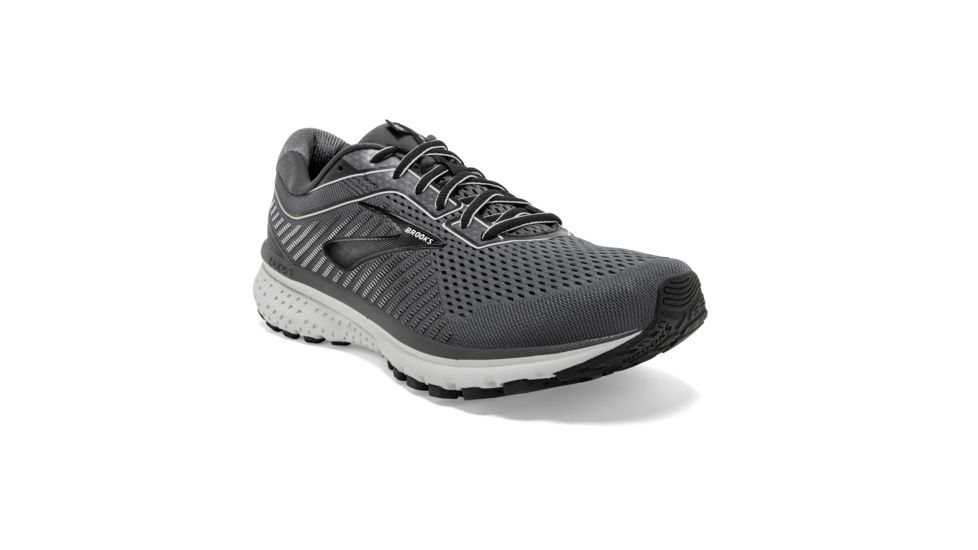 Brooks Ghost 12 Road Running Shoe - Mens, Black/Pearl/Oyster, Medium, 7.0, 1103161D075.070