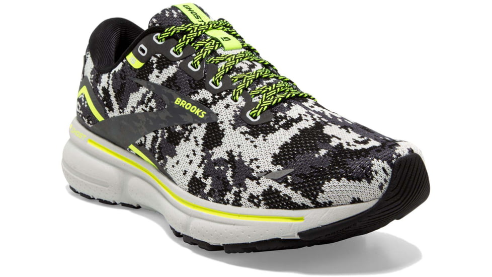 Brooks Ghost 15 Running Shoes - Mens, Black/Ebony/Nightlife, 7.0, 1103931D029.070
