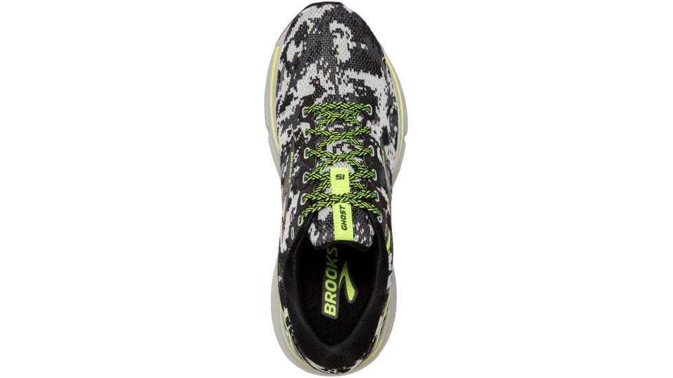 Brooks Ghost 15 Running Shoes - Mens, Black/Ebony/Nightlife, 7.0, 1103931D029.070