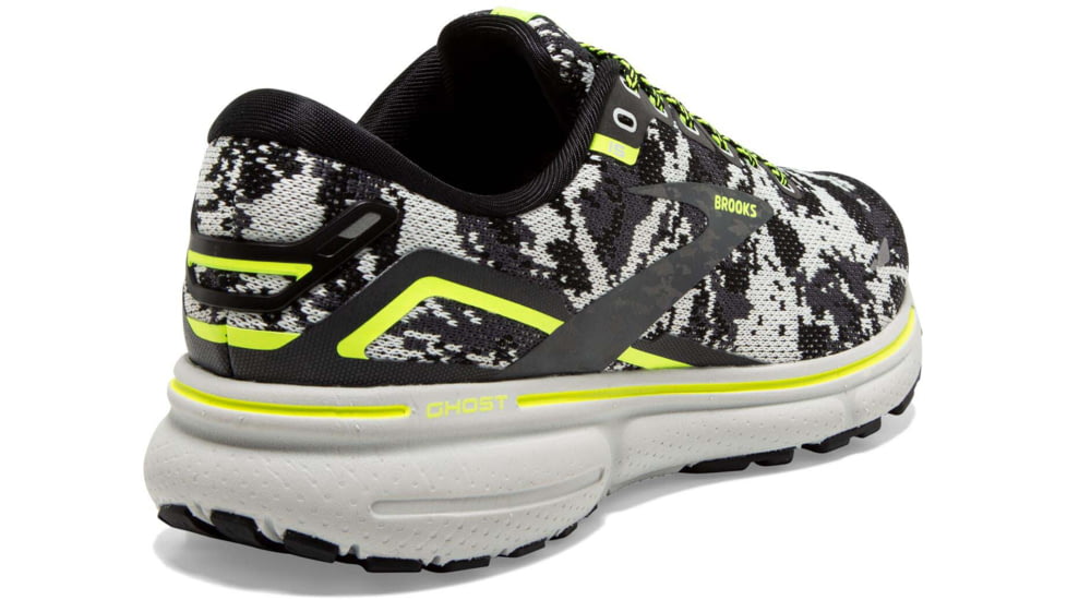 Brooks Ghost 15 Running Shoes - Mens, Black/Ebony/Nightlife, 7.0, 1103931D029.070