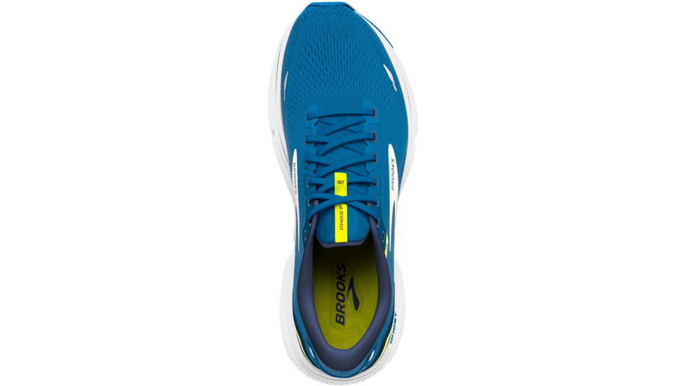 Brooks Ghost 15 Running Shoes - Mens, Blue/Nightlife/White, 9.5, 1103931D482.095