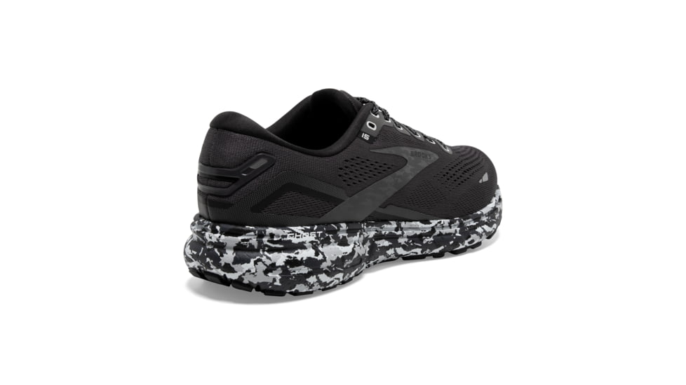 Brooks Ghost 15 Running Shoes - Mens, Ebony/Black/Oyster, 13.0, 1103931D004.130