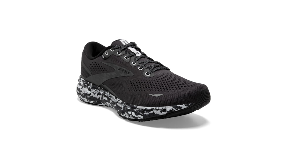 Brooks Ghost 15 Running Shoes - Mens, Ebony/Black/Oyster, 13.0, 1103931D004.130