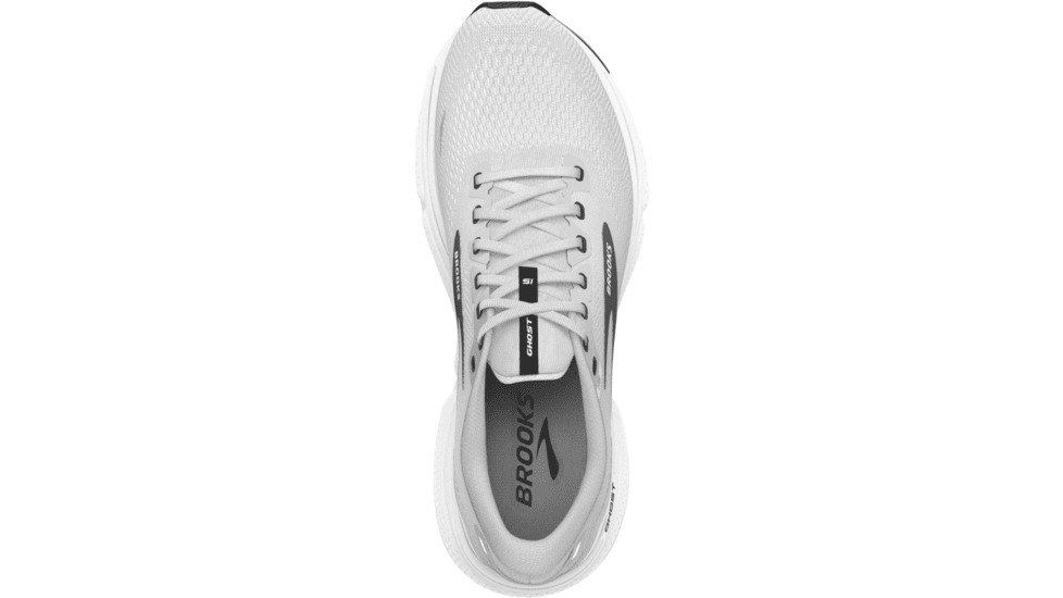 Brooks Ghost 15 Running Shoes - Mens, Narrow, Alloy/Oyster/Black, 13.0, 1103931B098.130