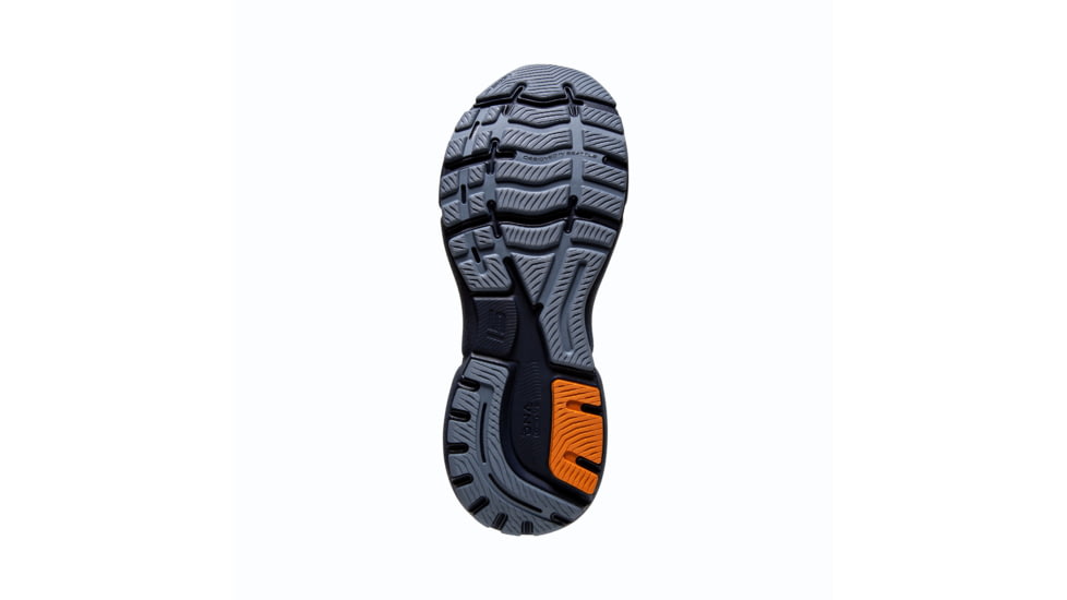 Brooks Ghost 15 Running Shoes - Mens, Flintstone/Peacoat/Oak, 9.0, 1103931D025.090