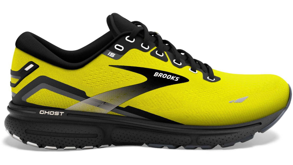 Brooks Ghost 15 Running Shoes - Mens, Nightlife/Black/Ebony, 7.0, 1103931D762.070