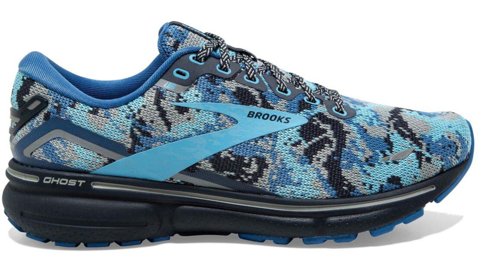 Brooks Ghost 15 Running Shoes - Mens, Star/Eclipse/Grotto, 9.0, 1103931D416.090