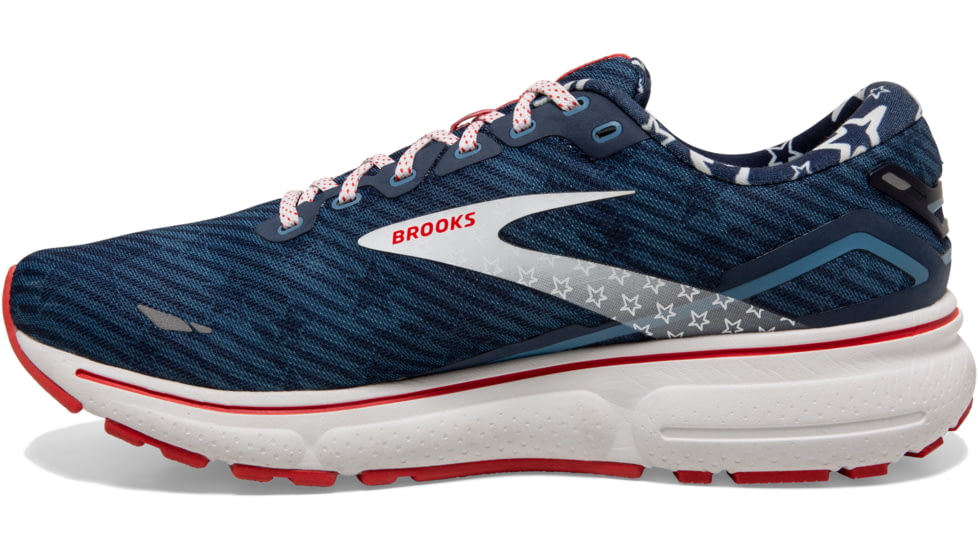 Brooks Ghost 15 Running Shoes - Mens, Titan/White/Peacoat, 12.0, 1103931D449.120