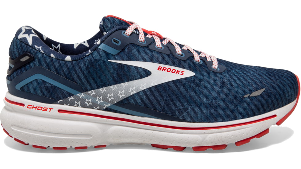 Brooks Ghost 15 Running Shoes - Mens, Titan/White/Peacoat, 12.0, 1103931D449.120
