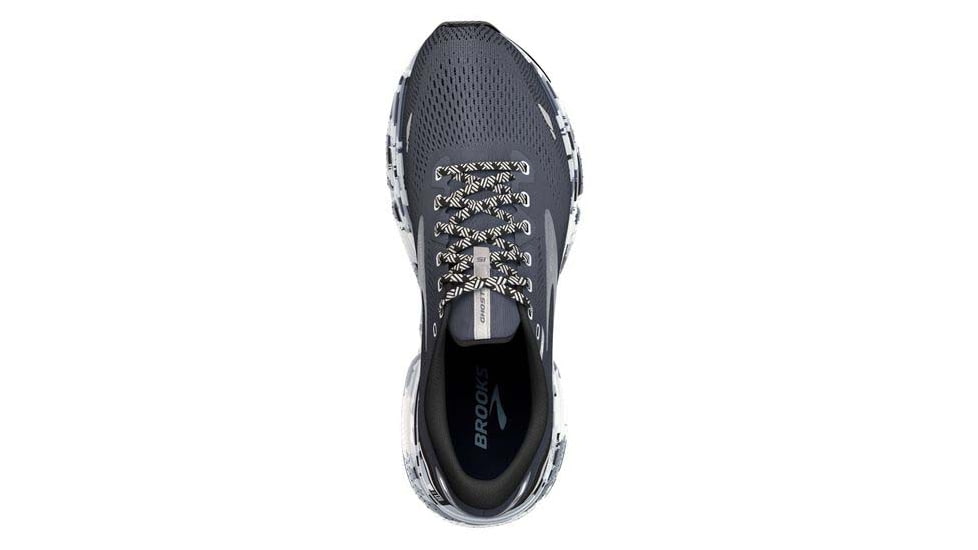 Brooks Ghost 15 Running Shoes - Womens, Medium, Ebony/Black/Oyster, 5.0, 1203801B004.050