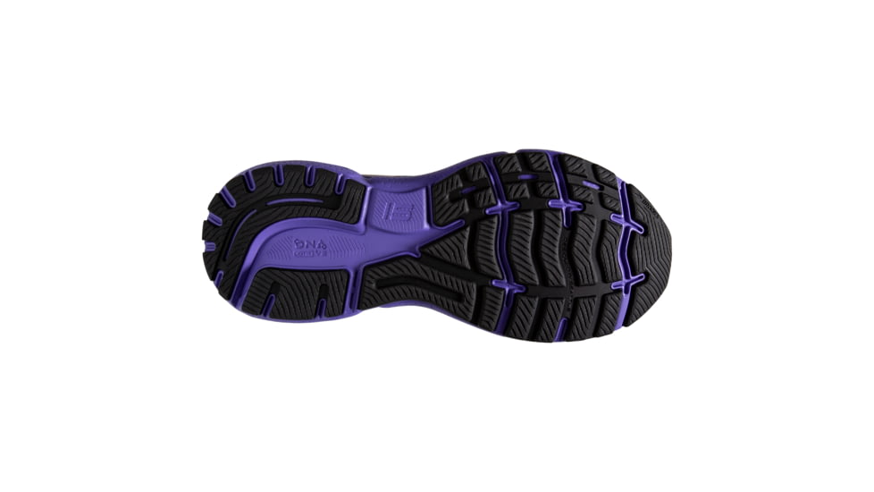 Brooks Ghost 15 Running Shoes - Womens, Medium, Purple/Pink/Black, 11.5, 1203801B544.115