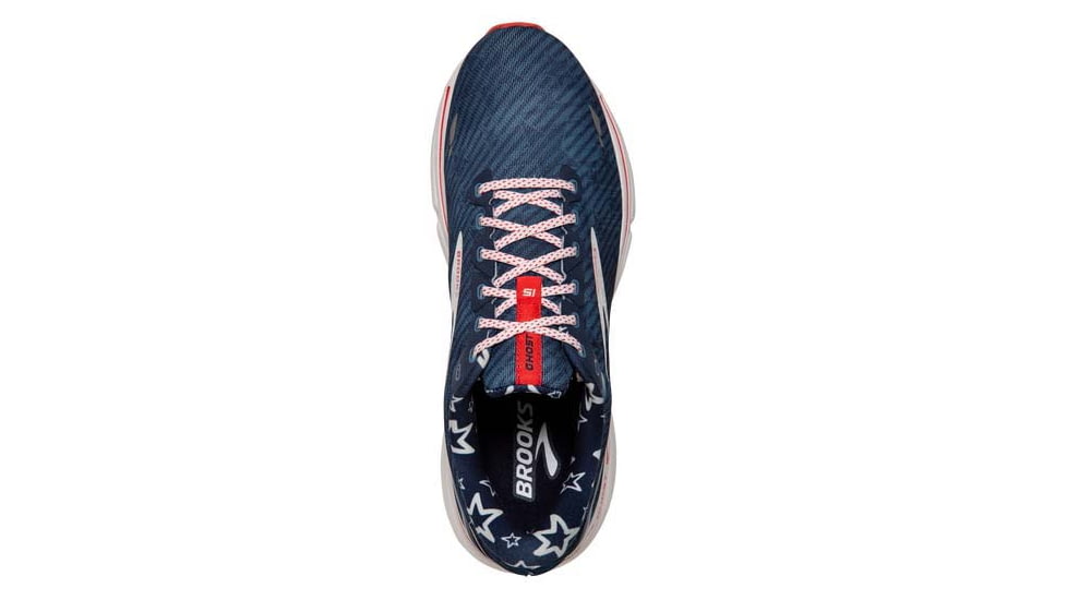 Brooks Ghost 15 Running Shoes - Mens, Titan/White/Peacoat, 12.0, 1103931D449.120