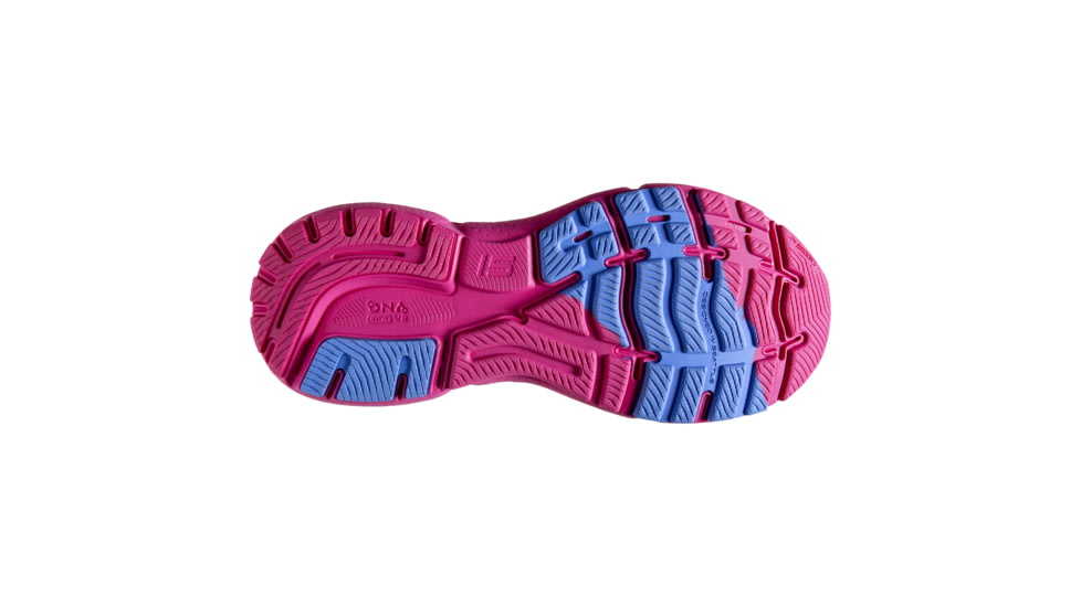 Brooks Ghost 15 Running Shoes - Womens, Pink Glo/Blue/Fuchsia, 6 Narrow, 1203801B606.060