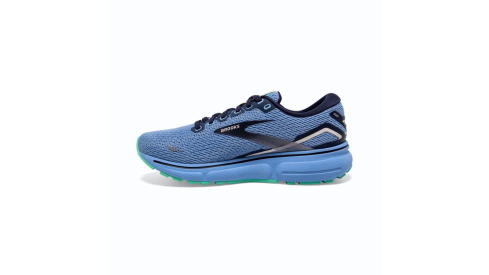 Brooks Ghost 15 Running Shoes - Womens, Vista Blue/Peacoat/Linen, 7.5, 1203801B472.075