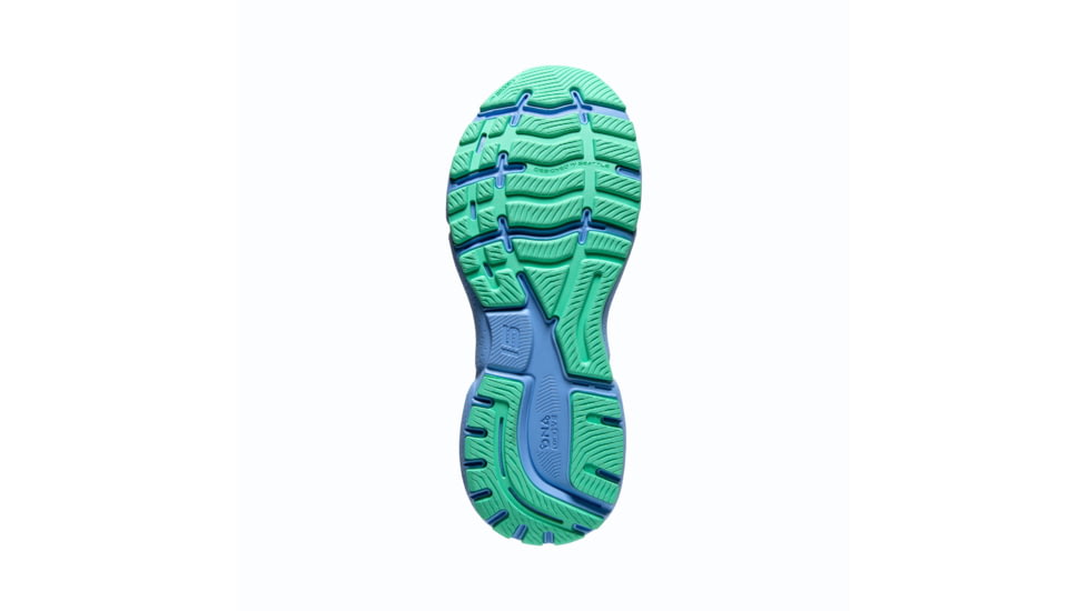 Brooks Ghost 15 Running Shoes - Womens, Vista Blue/Peacoat/Linen, 7.5, 1203801B472.075