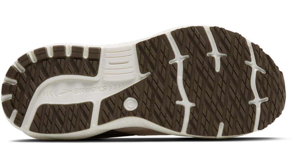 Brooks Ghost 16 Weatherized Road Running Shoes - Womens, Almond Peach/Coconut/Falcon, 8.0 US/Medium, 1204251B184.080