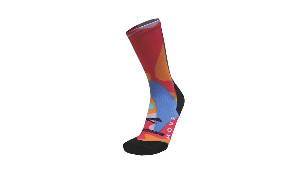 Brooks Ghost Crew Sock, Empower Her 23, L, 280495142.035