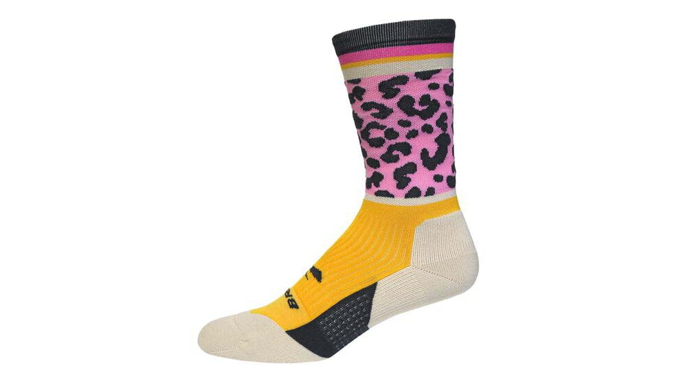 Brooks Ghost Crew Sock, Folk Frenzy, XL, 280495635.040