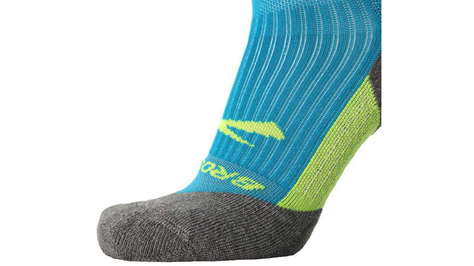 Brooks Ghost Crew Sock, Lagoon/BR Crew, M, 280495497.030