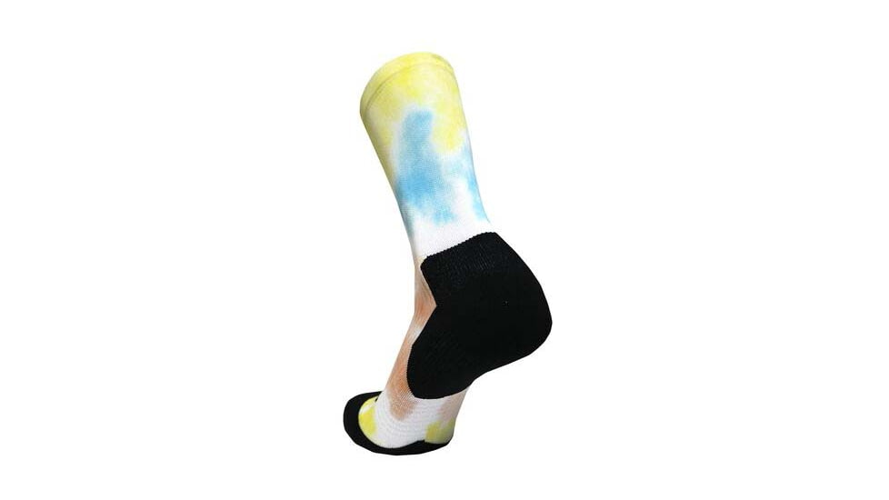 Brooks Ghost Crew Sock, Tie Dye 23, L, 280495175.035