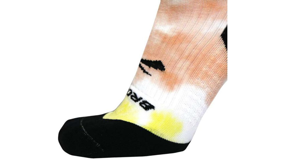 Brooks Ghost Crew Sock, Tie Dye 23, L, 280495175.035