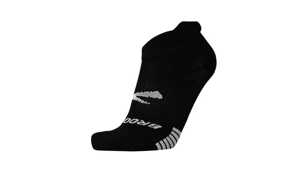 Brooks Ghost Lite No Show 2-Pack Sock, Black, S, 280496001.025