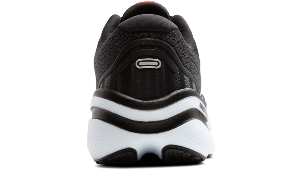 Brooks Ghost Max 2 Road Running Shoes - Mens, Black/White/Fiery Red, 10.0 US/Medium, 1104311D027.100