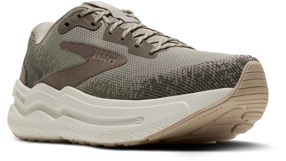 Brooks Ghost Max 2 Road Running Shoes - Mens, London Fog/Falcon/Coconut, 11.5 US/Medium, 1104311D240.115