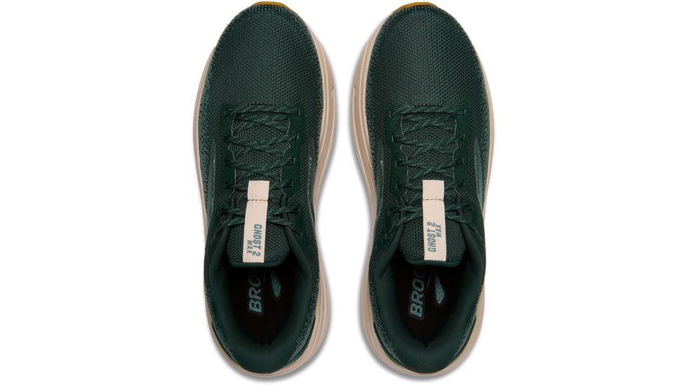 Brooks Ghost Max 2 Road Running Shoes - Mens, Pine Grove/North Atlantic/Grey, 11.5 US/Medium, 1104311D324.115