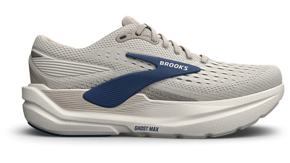 Brooks Ghost Max 3 Road Running - Mens, Coconut/Chateau/Navy, 12, 1D, 1104641D173.120