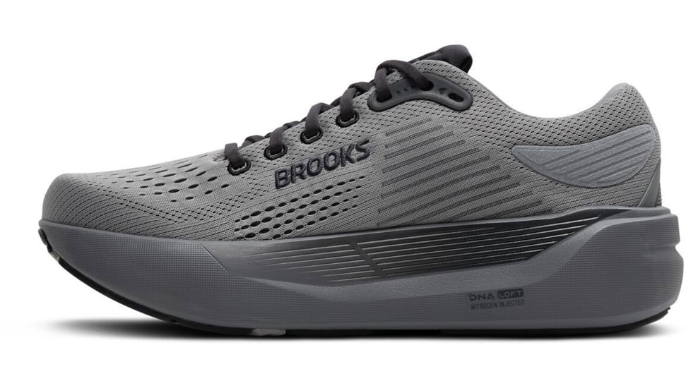 Brooks Ghost Max 3 Road Running - Mens, Primer Grey/Ebony, 8, 1D, 1104641D069.080