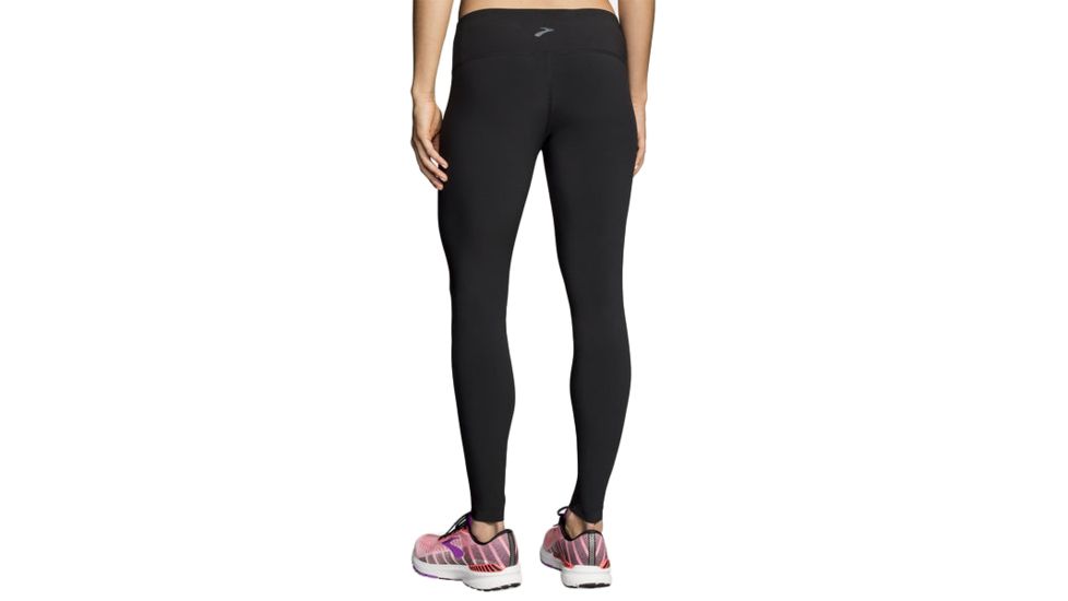 Brooks Ghost Tight - Womens, Black, Small, 221347001.025